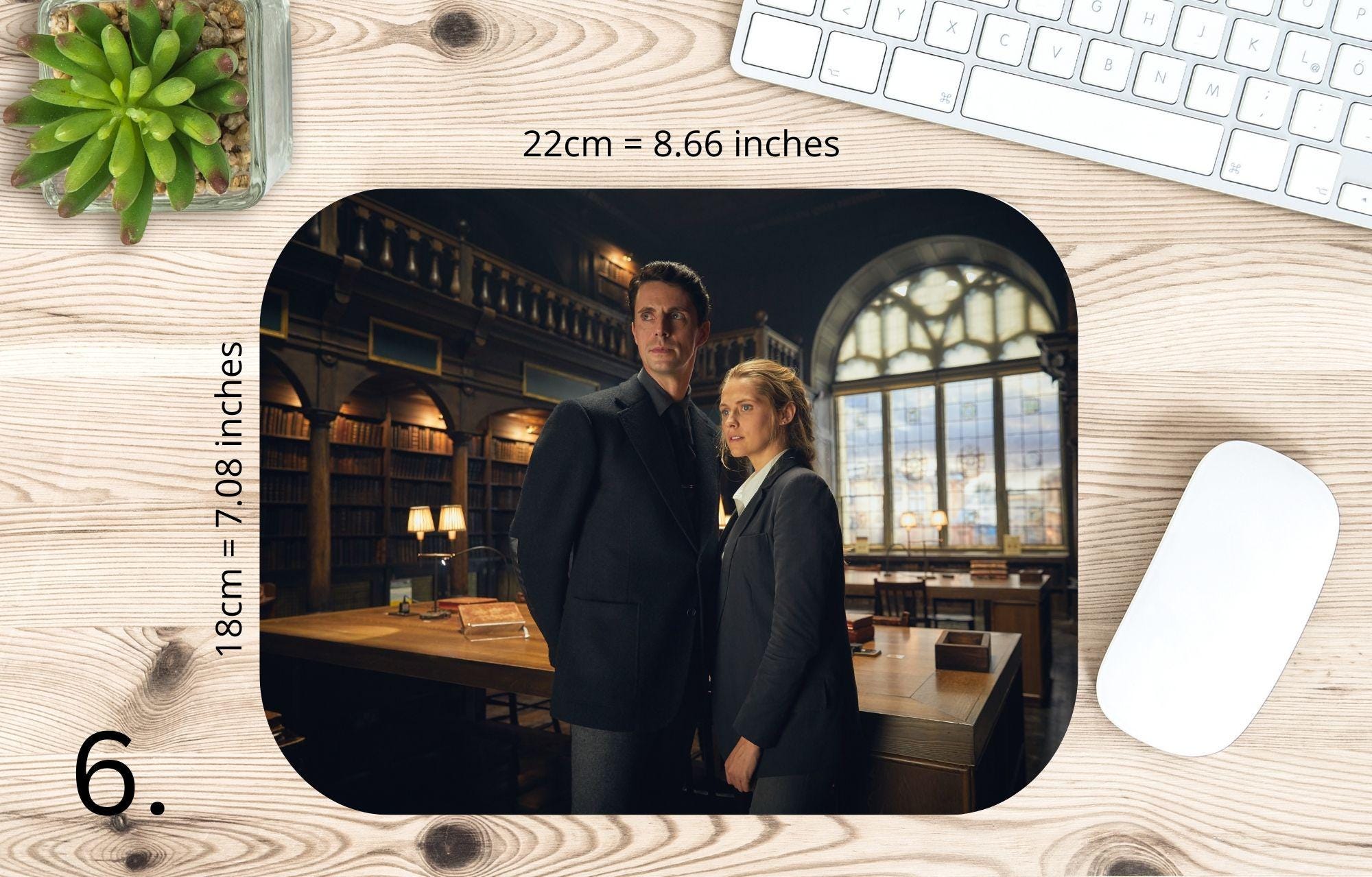 A Discovery of Witches, Diana Bishop, Matthew Clairmont, Benjamin Fuchs, Marcus Whitmore, Jack Blackfriars |  MAUSEPAD, Gaming Mouse Pad