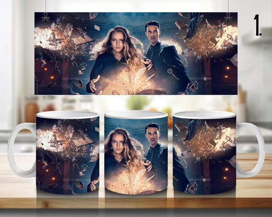 Kubek ceramiczny Księga Czarownic / A Discovery of Witches – Diana Bishop i Matthew Clairmont