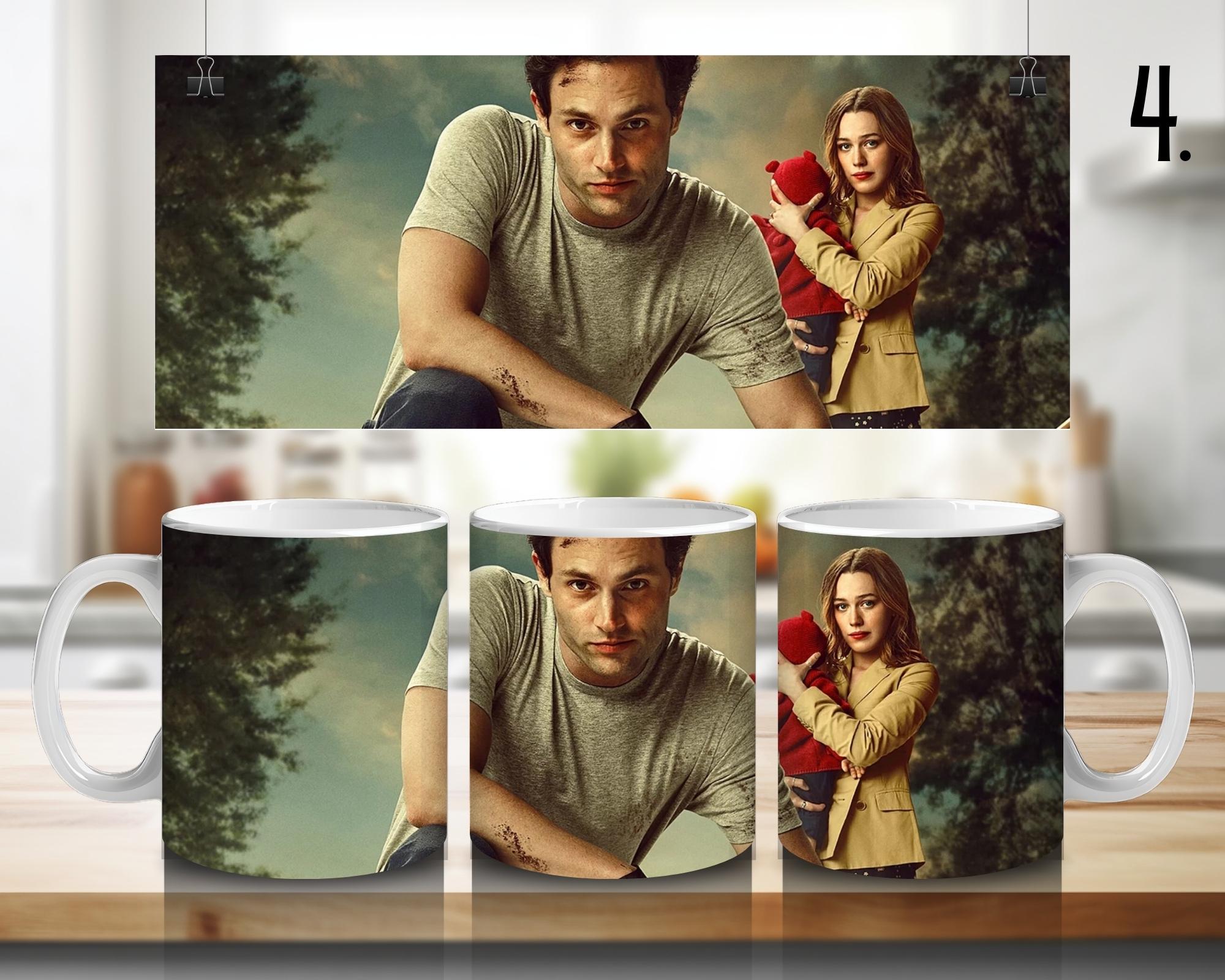 YOU, Netflix, Joe Goldberg, Guinevere Beck, Peach Salinger, Love Quinn, Marienne Bellamy, Kate Galvin | 100% CERAMIC MUG, 11Oz = 330ml