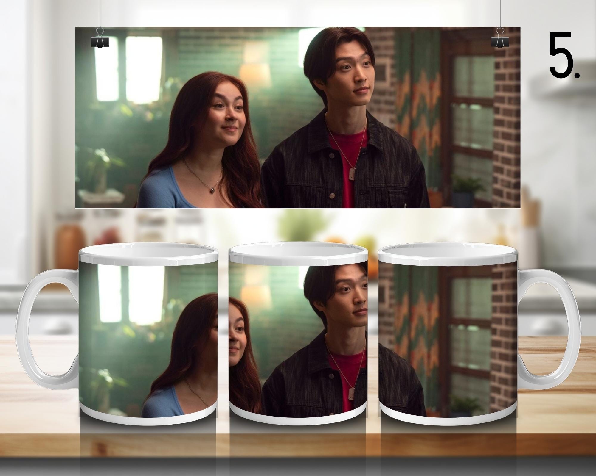 Xo, Kitty, Min Ho, Kitty Song Covey, Netflix, Dae-heon Kim, Yuri Han | 100% CERAMIC MUG, 11Oz = 330ml