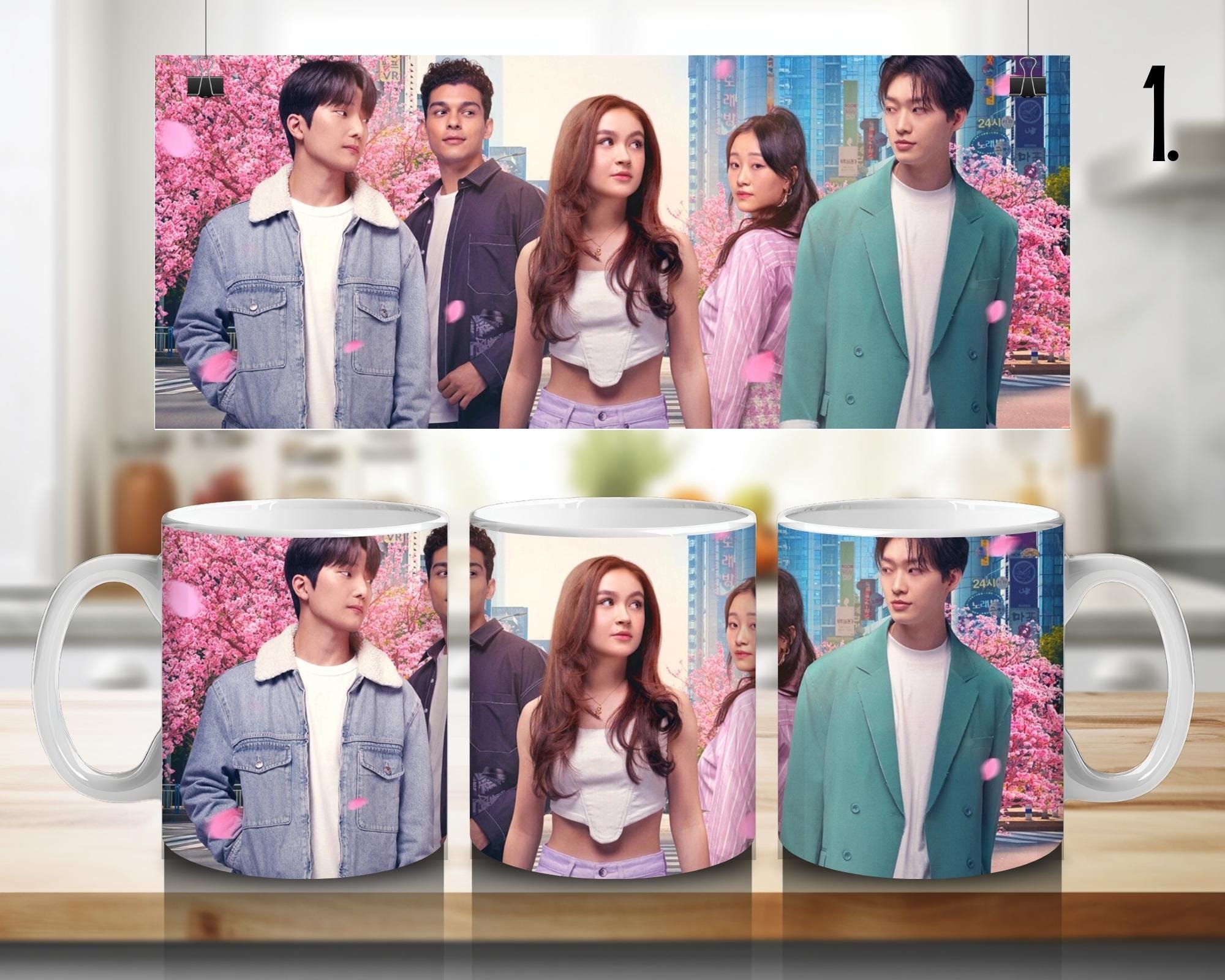 Xo, Kitty, Min Ho, Kitty Song Covey, Netflix, Dae-heon Kim, Yuri Han | 100% CERAMIC MUG, 11Oz = 330ml