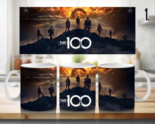 Kubek ceramiczny The 100 / The 100 – Clarke Griffin, Bellamy Blake, Lexa