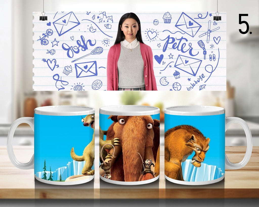 To All the Boys I've Loved Before, Lara Jean Covey, Peter Kavinsky, Margot Covey, Kitty Covey, Josh Sanderson | 100%CERAMICMUG, 11Oz = 330ml