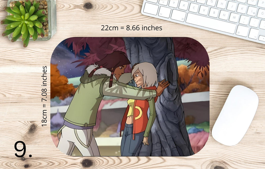 Galactik Football, D' Jok, Aarch, Ahito, Micro-Ice, Rocket, Tia, Thran, Mei, Snow Kids, Paradisian, Akillians | MAUSEPAD, Gaming Mouse Pad