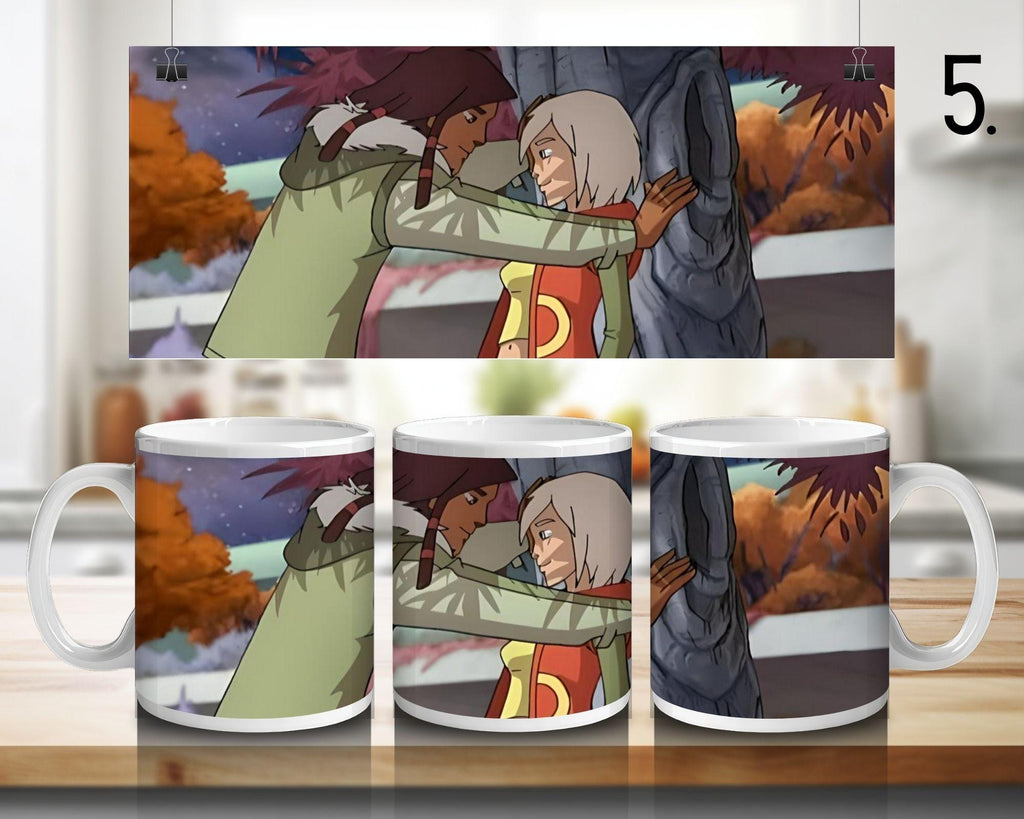 Galactik Football, D'Jok, Aarch, Ahito, Micro-Ice, Rocket, Tia, Thran, Mei, Snow Kids, Paradisian, Akillians  100% CERAMIC MUG, 11Oz = 330ml