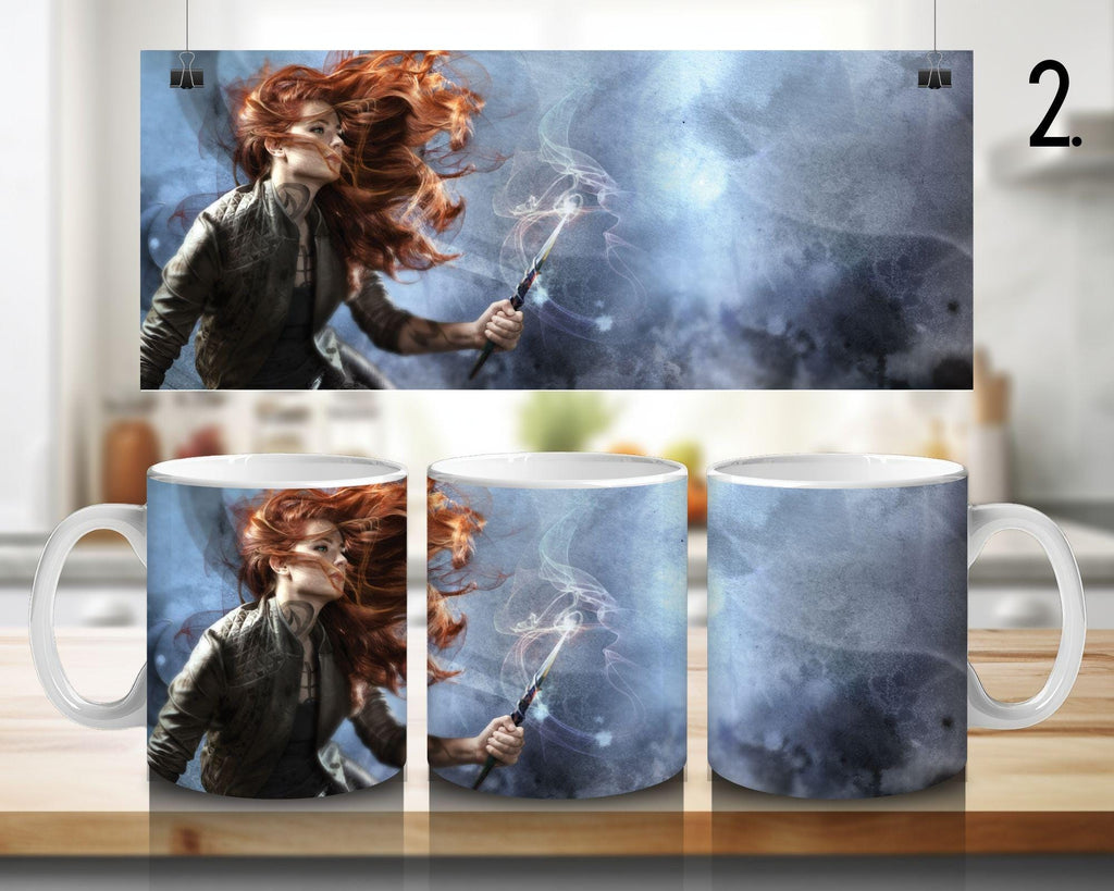 Shadowhunters, Clary Fray, Jace Wayland, Alec Lightwood, Simon Lewis, Magnus Bane, Isabelle Lightwood | 100% CERAMIC MUG, 11Oz = 330ml