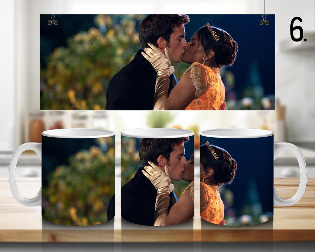 Bridgerton, Anthony, Eloise , Simon Basset, Colin, Kate Sharma , Daphne, Penelope | 100%CERAMIC MUG, 11Oz = 330ml