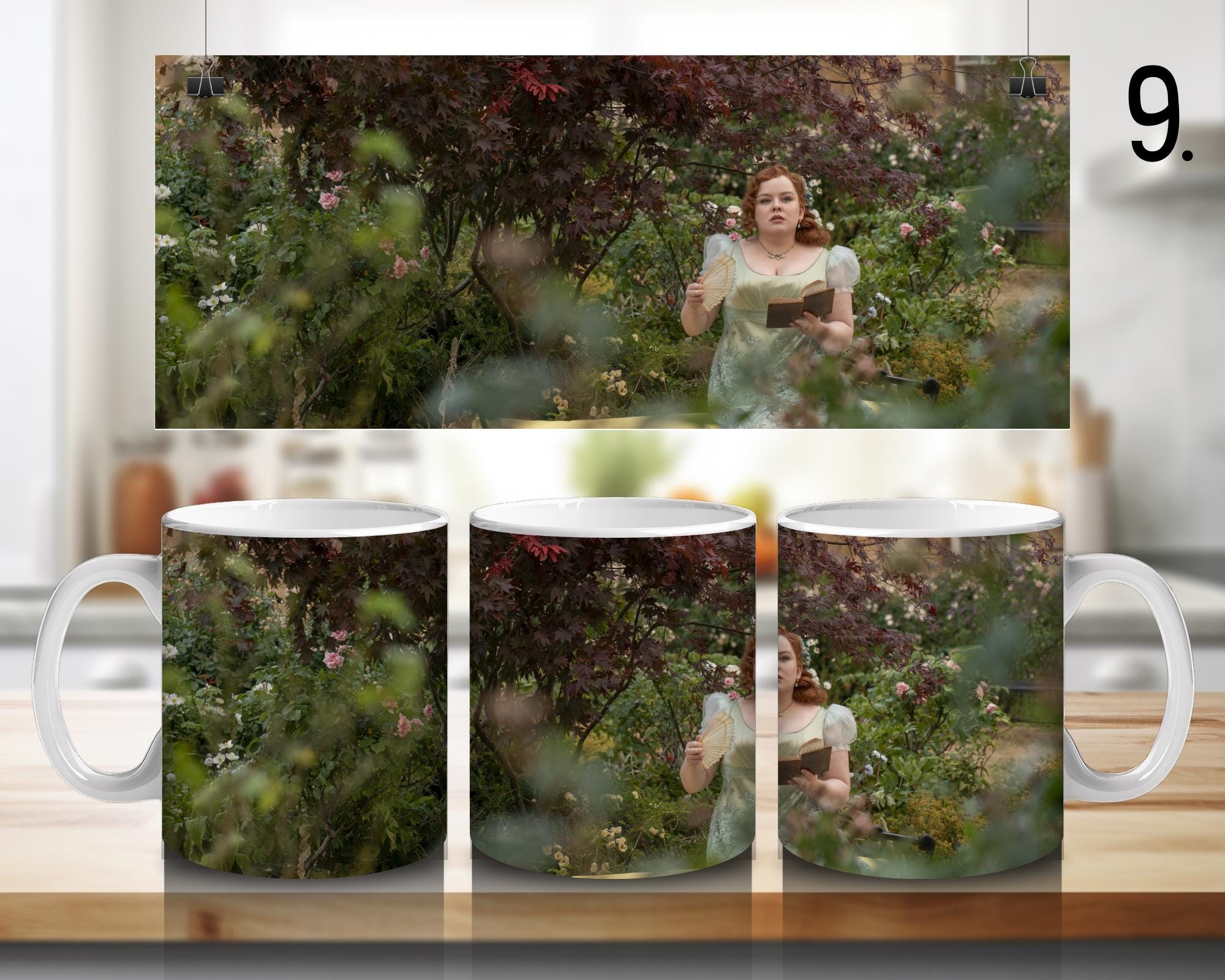 Bridgerton, Anthony, Eloise , Simon Basset, Colin, Kate Sharma , Daphne, Penelope | 100%CERAMIC MUG, 11Oz = 330ml