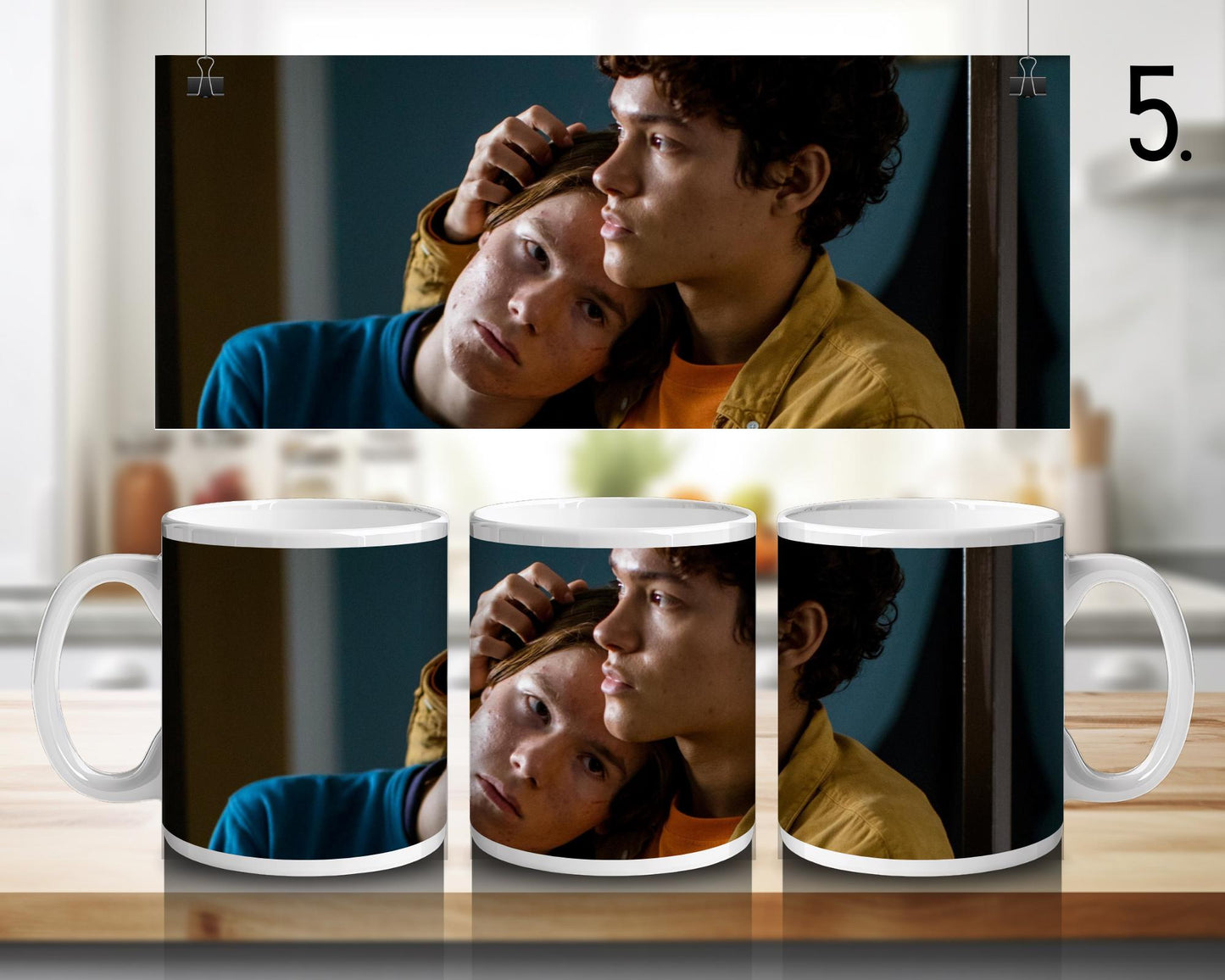 Ceramic mug Young Royals / Young Royals - Wilhelm and Simon
