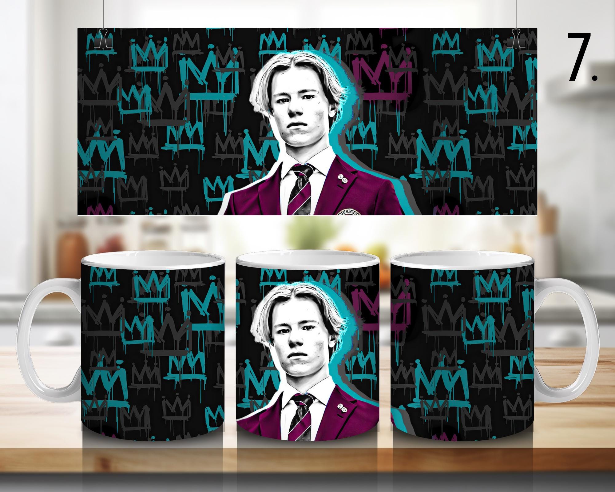 Young Royals, Wilhelm, Simon, August, Sara, Felicie, Hillerska | 100%CERAMICMUG, 11Oz = 330ml