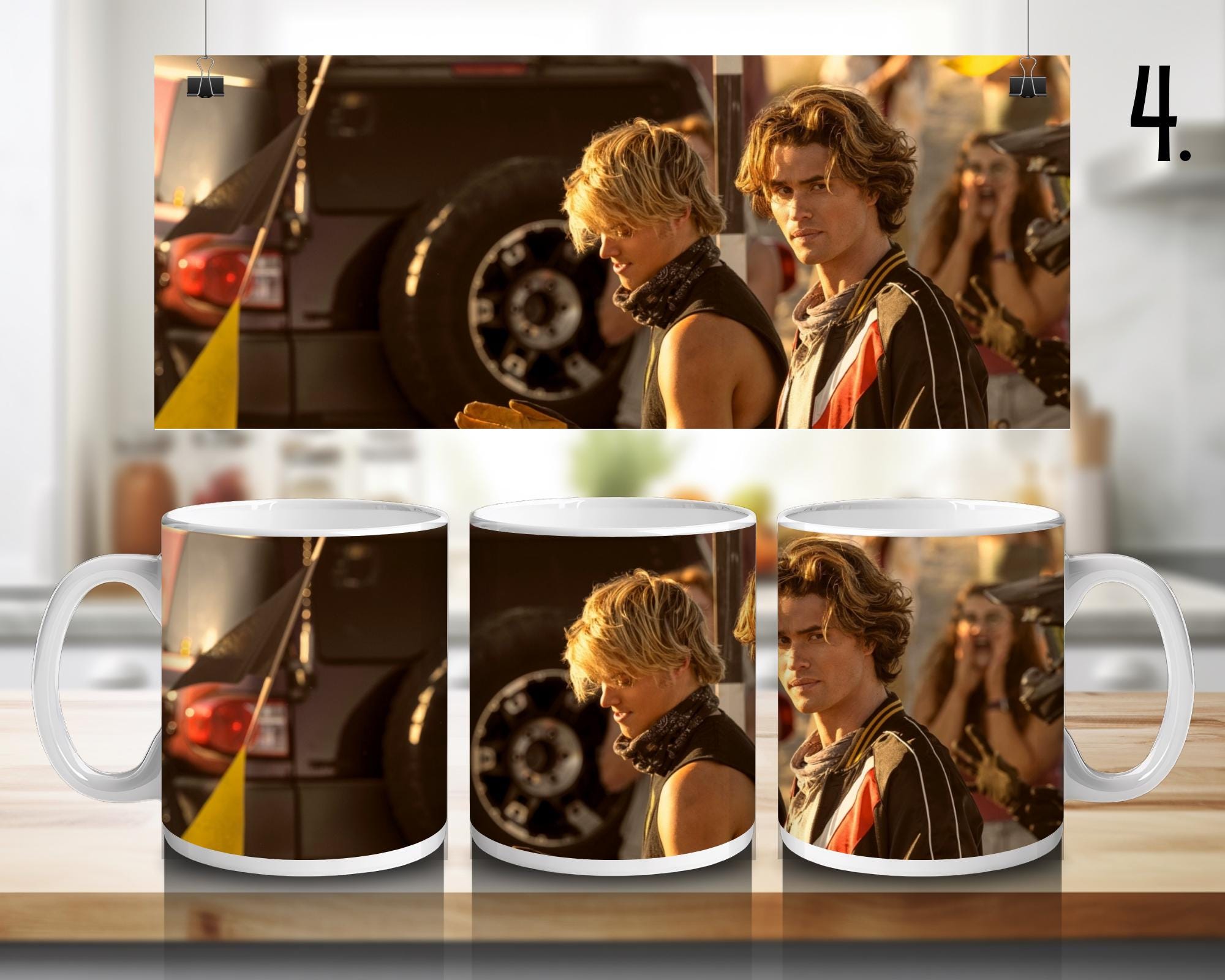 Outer banks, Sarah Cameron,John B, Kiara , JJ, Pope, OBX | 100% CERAMIC Mug, 11Oz = 330ml