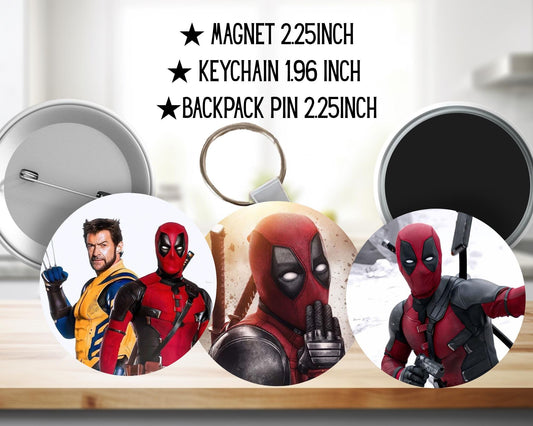 Deadpool & Wolverine Accessories – Deadpool & Wolverine, Marvel Series