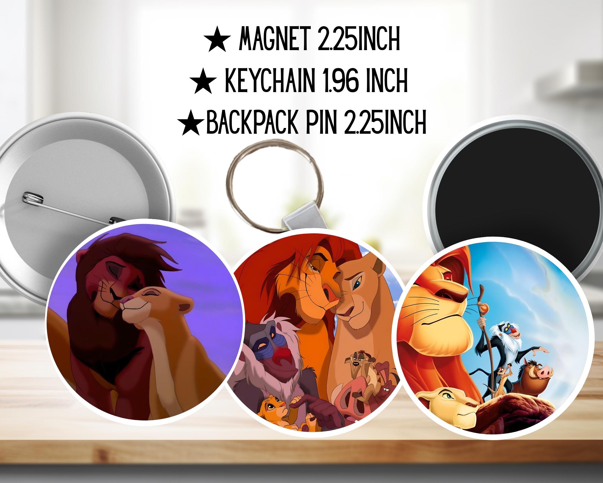 Lion King, Disney Pack, Simba, Nala, Kovu, Timon, Pumpa, Kiara | PINS, KEYCHAIN, MAGNET