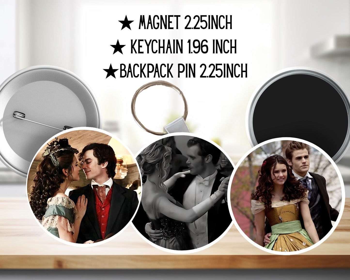 The Vampire Diaries Accessories – Pamiętniki Wampirów, Damon Salvatore, Stefan Salvatore