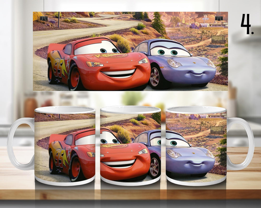 Cars, Lightning McQueen, Disney Pack | 100% CERAMIC MUG, 11Oz = 330ml