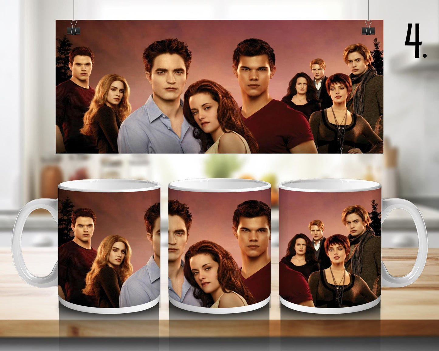 Kubek ceramiczny Zmierzch / Twilight – Bella Swan i Edward Cullen