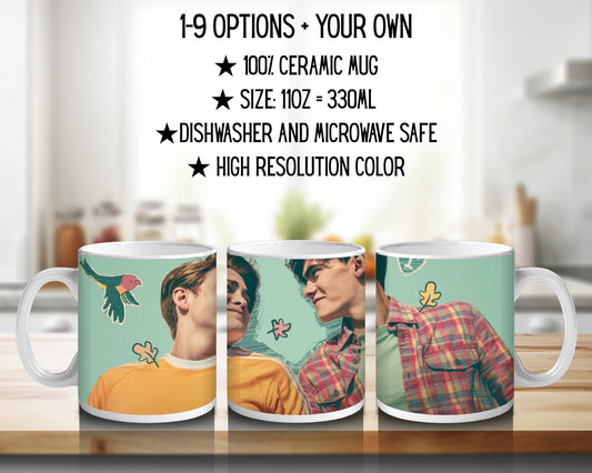 Heartstopper Ceramic Mug / Heartstopper – Nick and Charlie