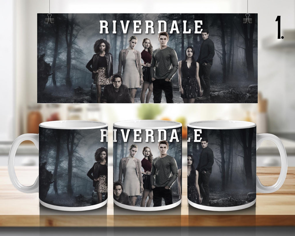 Riverdale, Betty Cooper, Archie Andrews, Veronica Lodge, Jughead Jones, Cheryl Blossom, Kevin Keller, Toni | 100% CERAMIC MUG, 11Oz = 330ml