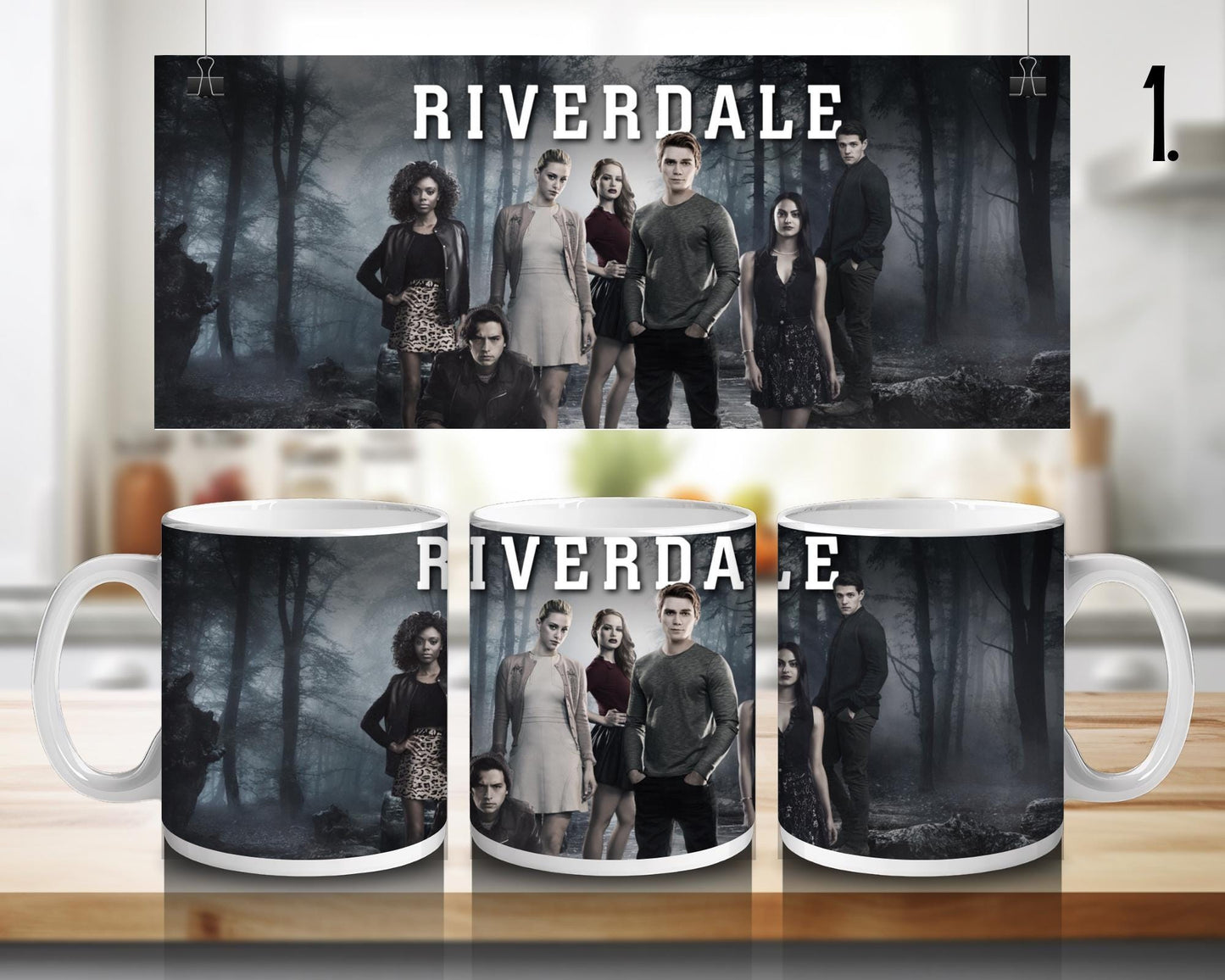 Ceramic mug Riverdale / Riverdale - Betty, Archie and Veronica