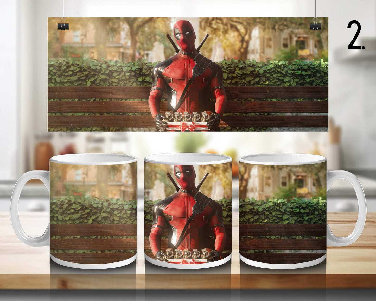 Deadpool and Wolverine Ceramic Mug / Deadpool & Wolverine – Marvel