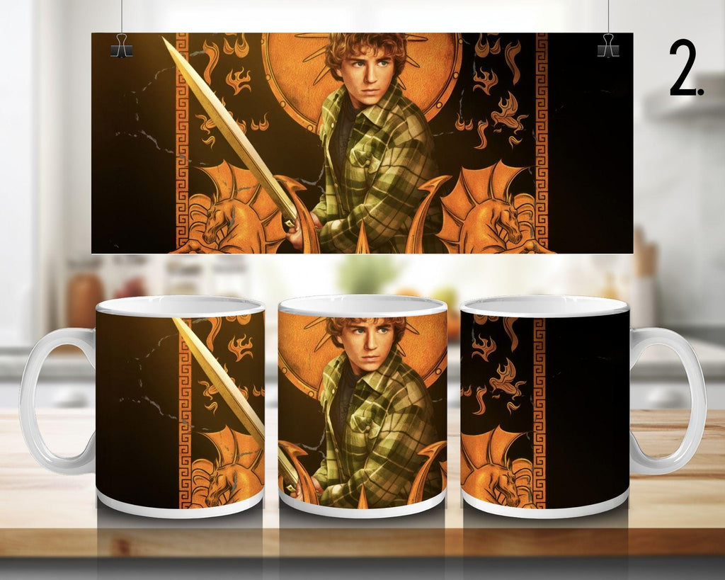 Percy Jackson and the Olympians, Grover Underwood, Annabeth Chase, Sally Jackson | 100% CERAMIC MUG, 11Oz = 330ml