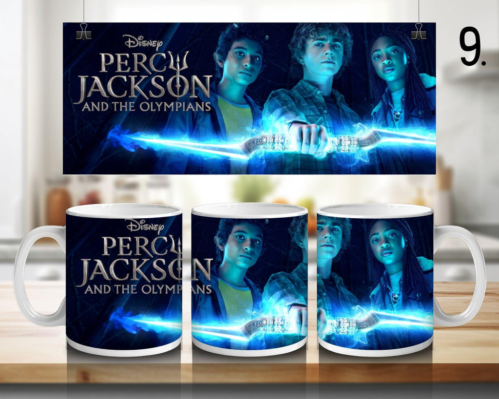 Percy Jackson and the Olympians, Grover Underwood, Annabeth Chase, Sally Jackson | 100% CERAMIC MUG, 11Oz = 330ml