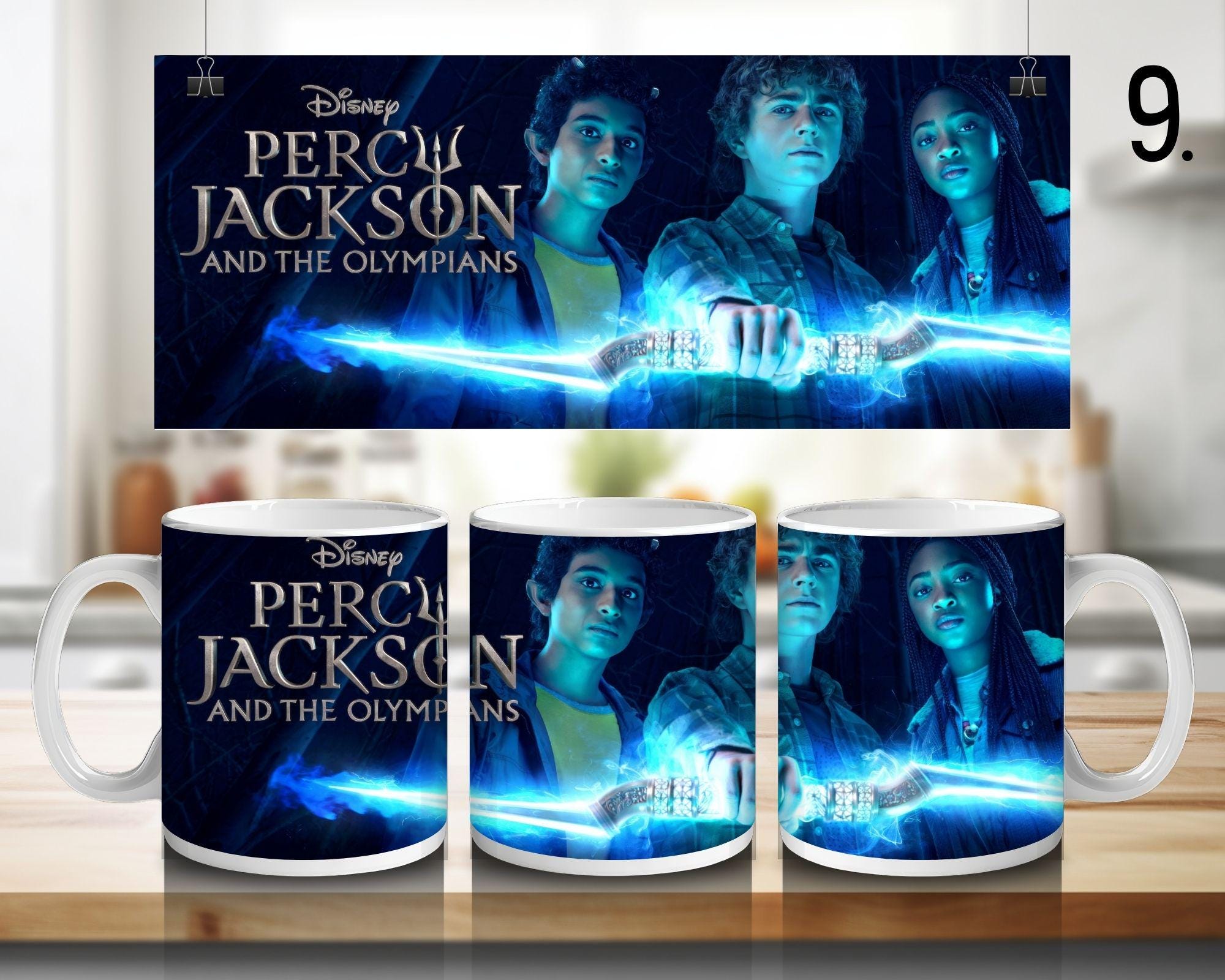 Percy Jackson and the Olympians, Grover Underwood, Annabeth Chase, Sally Jackson | 100% CERAMIC MUG, 11Oz = 330ml