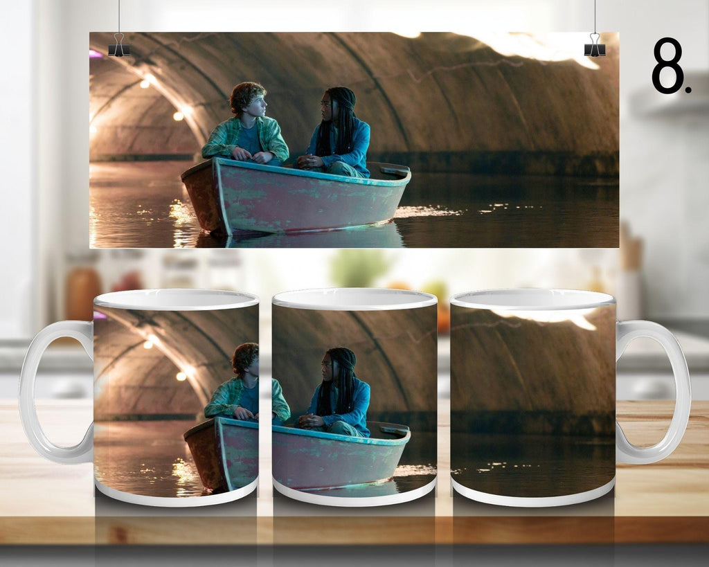 Percy Jackson and the Olympians, Grover Underwood, Annabeth Chase, Sally Jackson | 100% CERAMIC MUG, 11Oz = 330ml