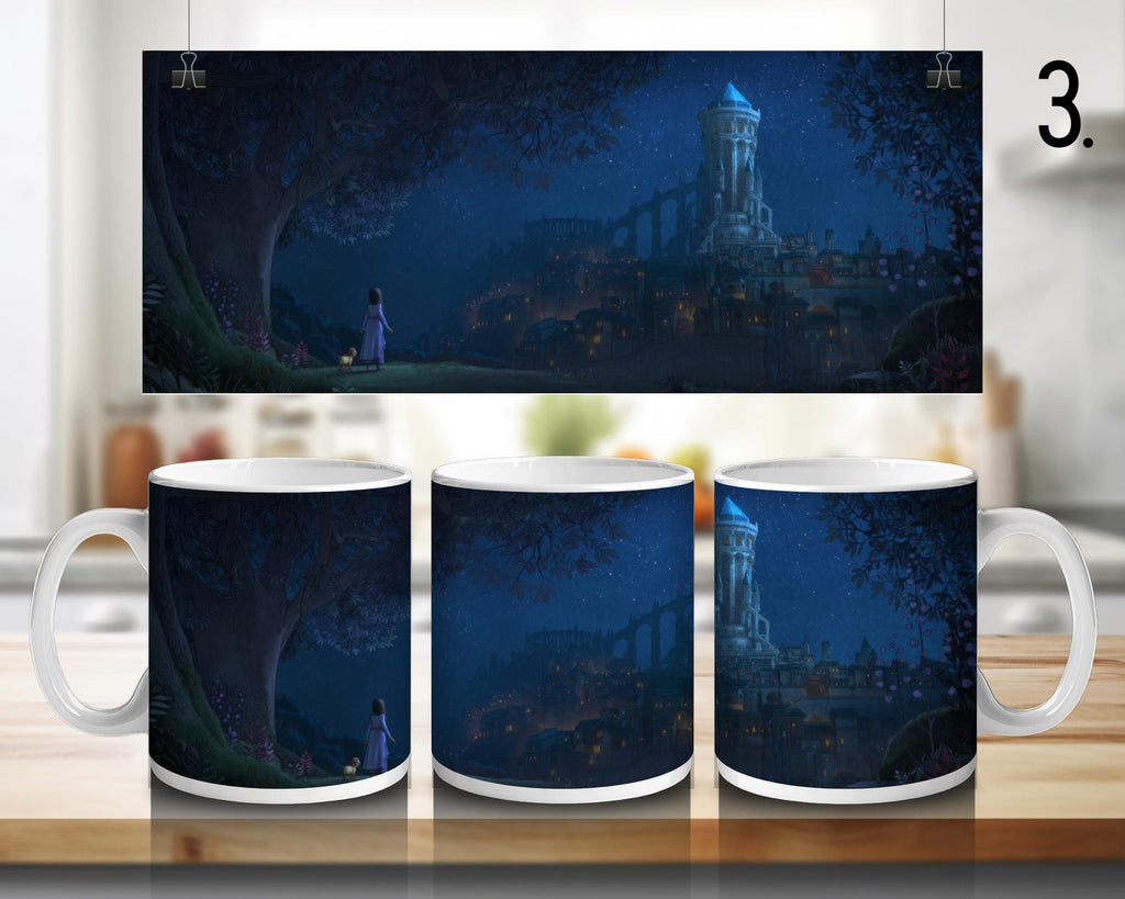 Wish, Disney Pack, Asha, Valentino | 100% CERAMIC MUG, 11Oz = 330ml