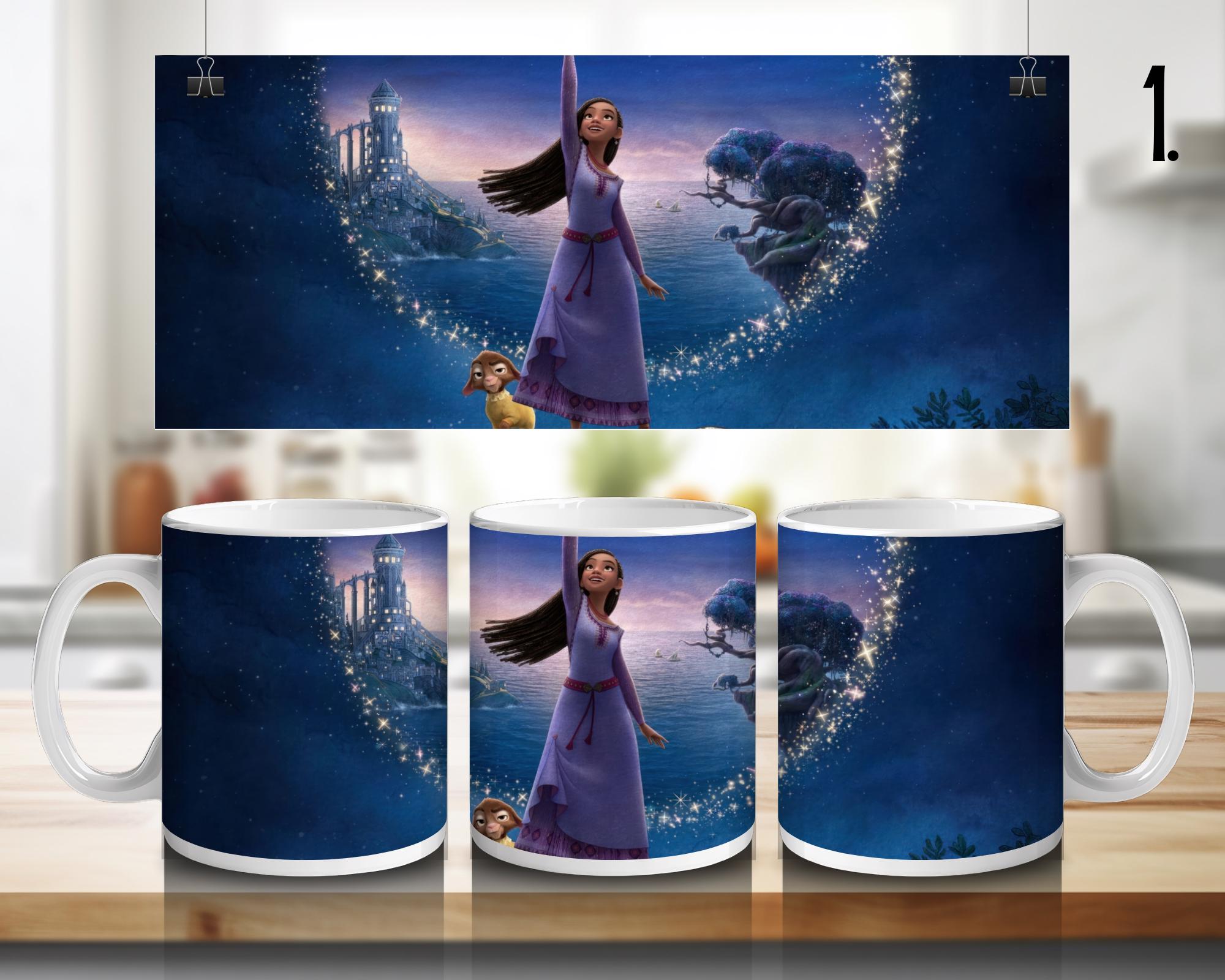 Wish, Disney Pack, Asha, Valentino | 100% CERAMIC MUG, 11Oz = 330ml