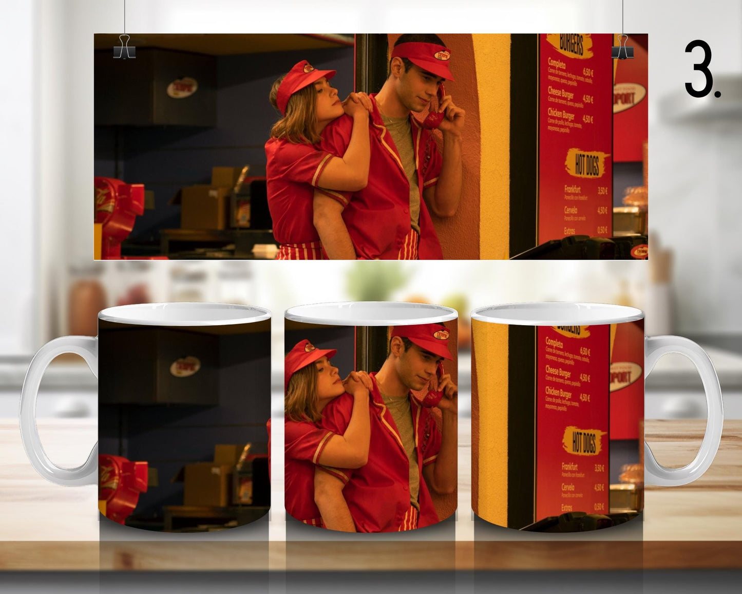 Kubek ceramiczny Przez moje okno / Through My Window – Raquel i Ares