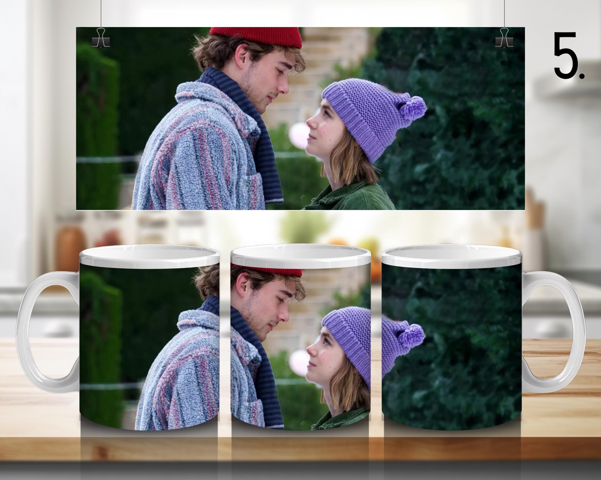 Through My Window, A través de mi ventana, Raquel, Ares, Apolo, Samy, Artemis | 100% CERAMIC MUG, 11Oz = 330ml