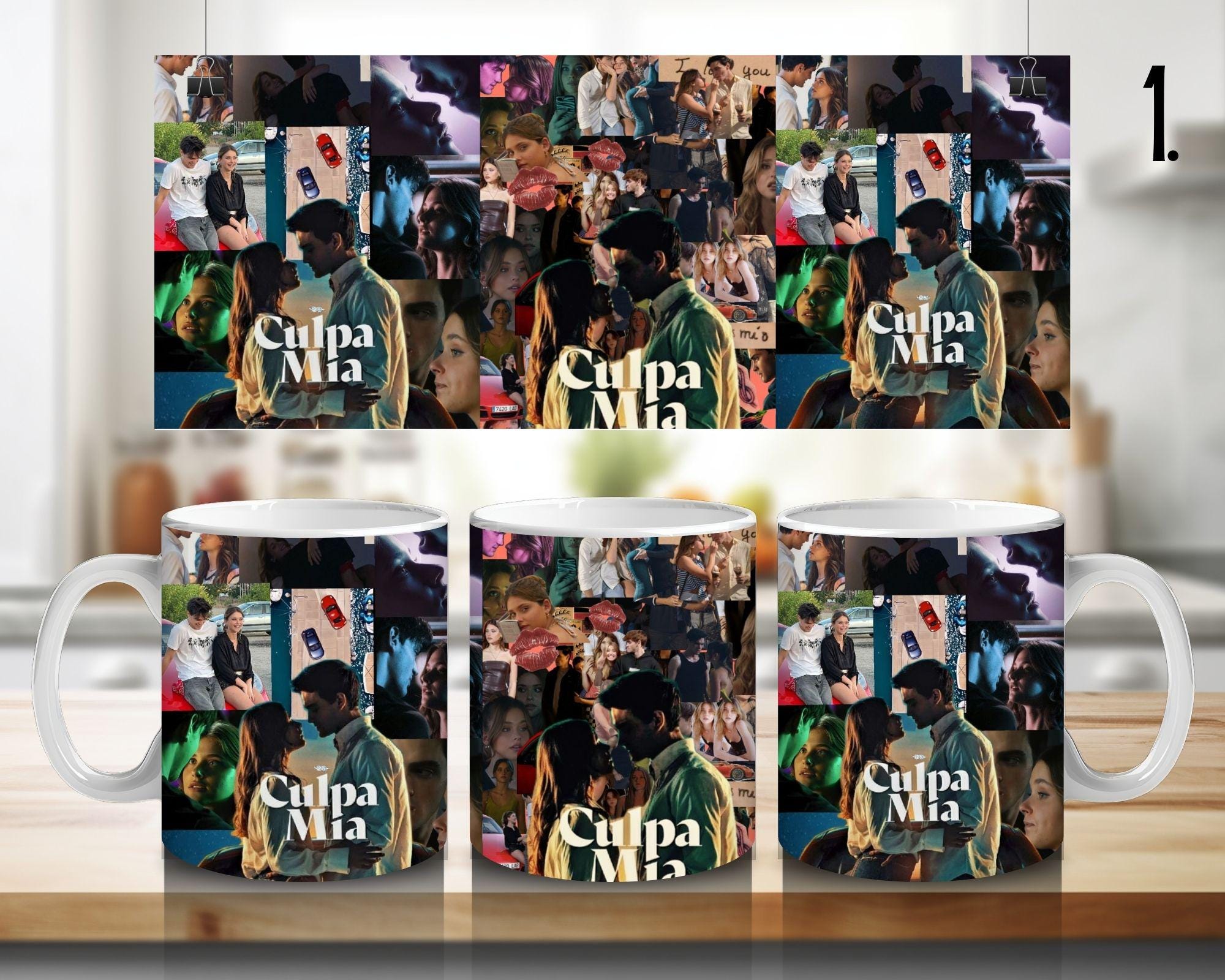 Culpa Mia, Culpa Tuya, Noah, Nick | 100% CERAMIC MUG, 11Oz = 330ml