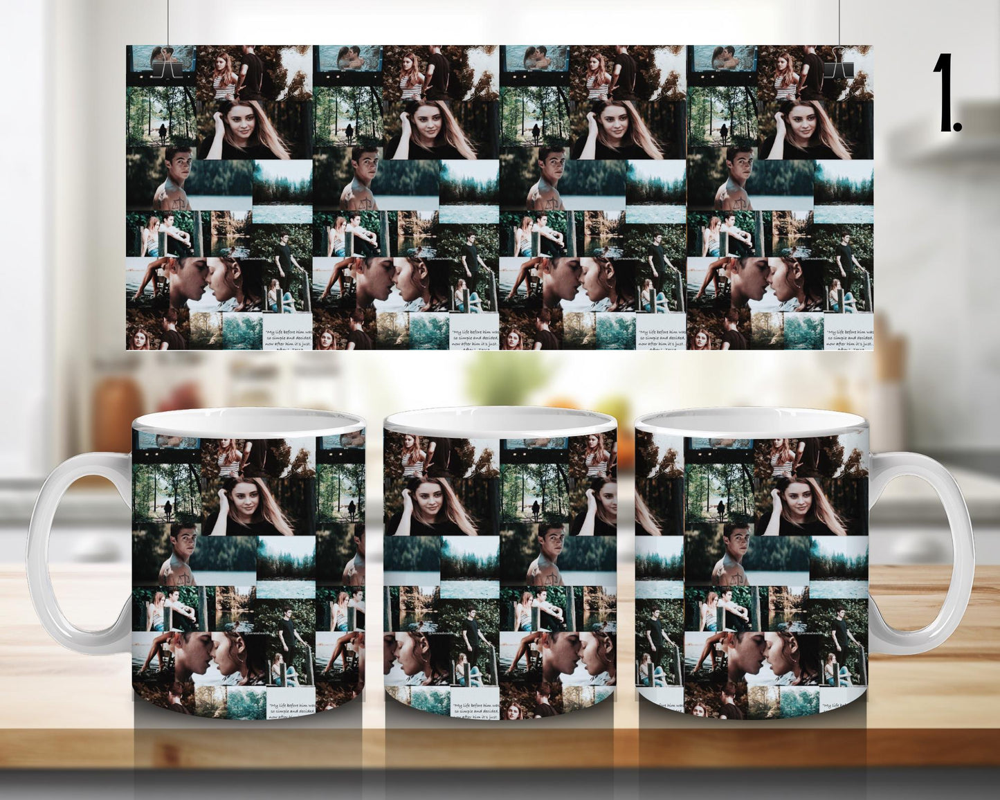 Kubek ceramiczny After / After – Tessa Young i Hardin Scott