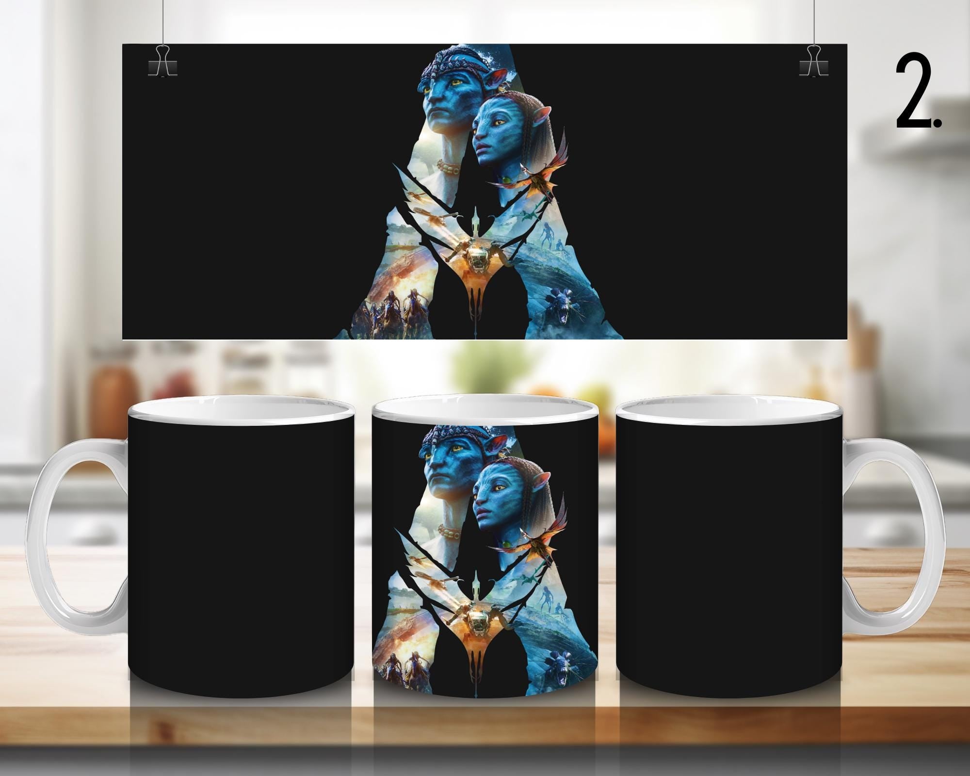 Avatar, Pandora, Jake Sully, Neytiri, Kiri | 100% CERAMIC MUG, 11Oz = 330ml