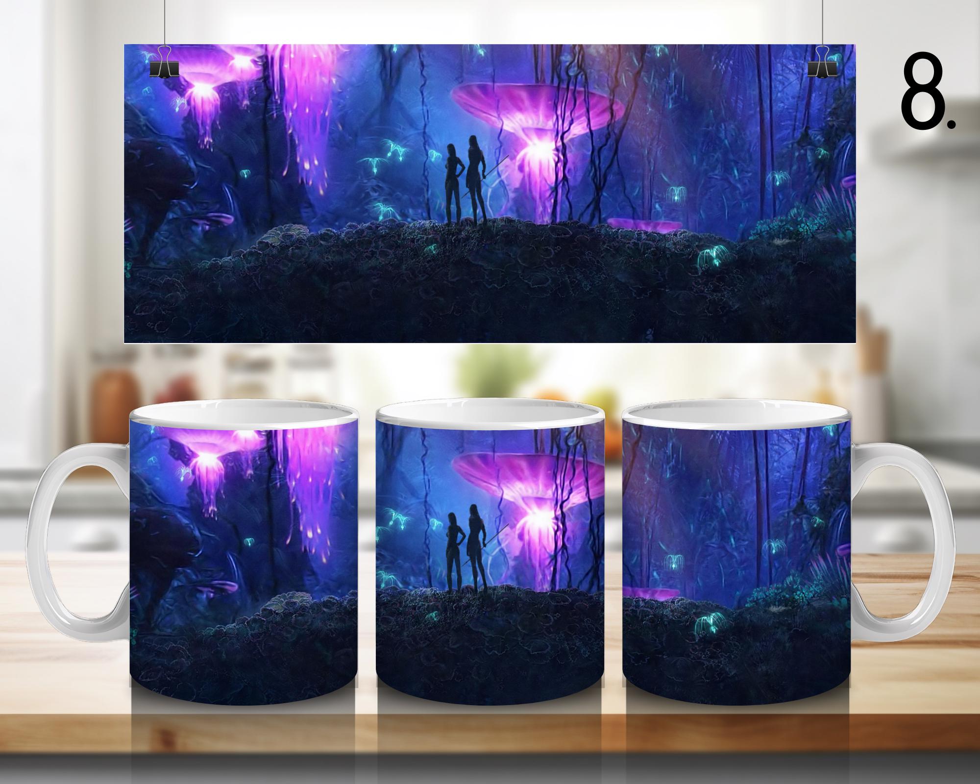 Avatar, Pandora, Jake Sully, Neytiri, Kiri | 100% CERAMIC MUG, 11Oz = 330ml