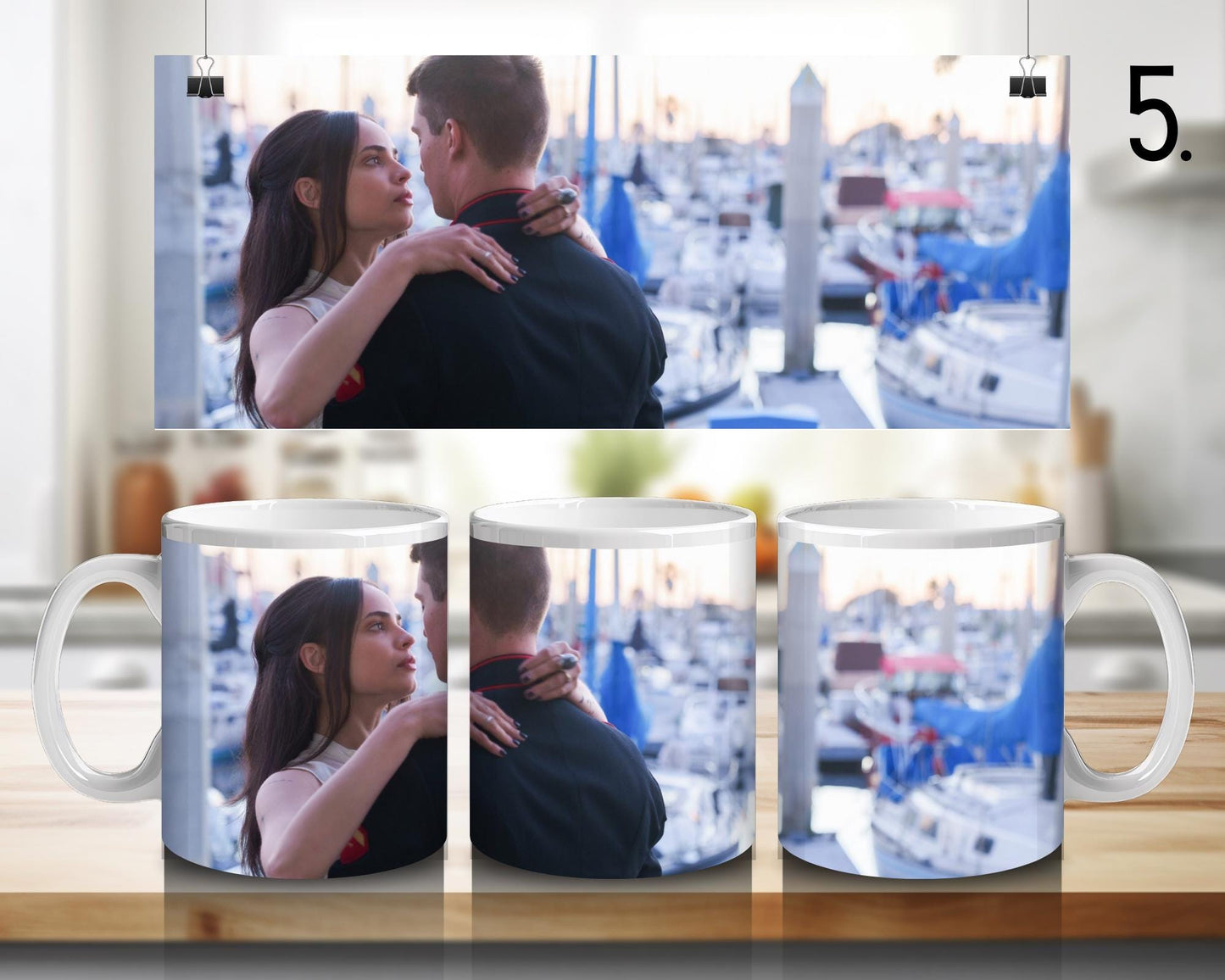 Kubek ceramiczny Purpurowe Serca / Purple Hearts – Cassie i Luke