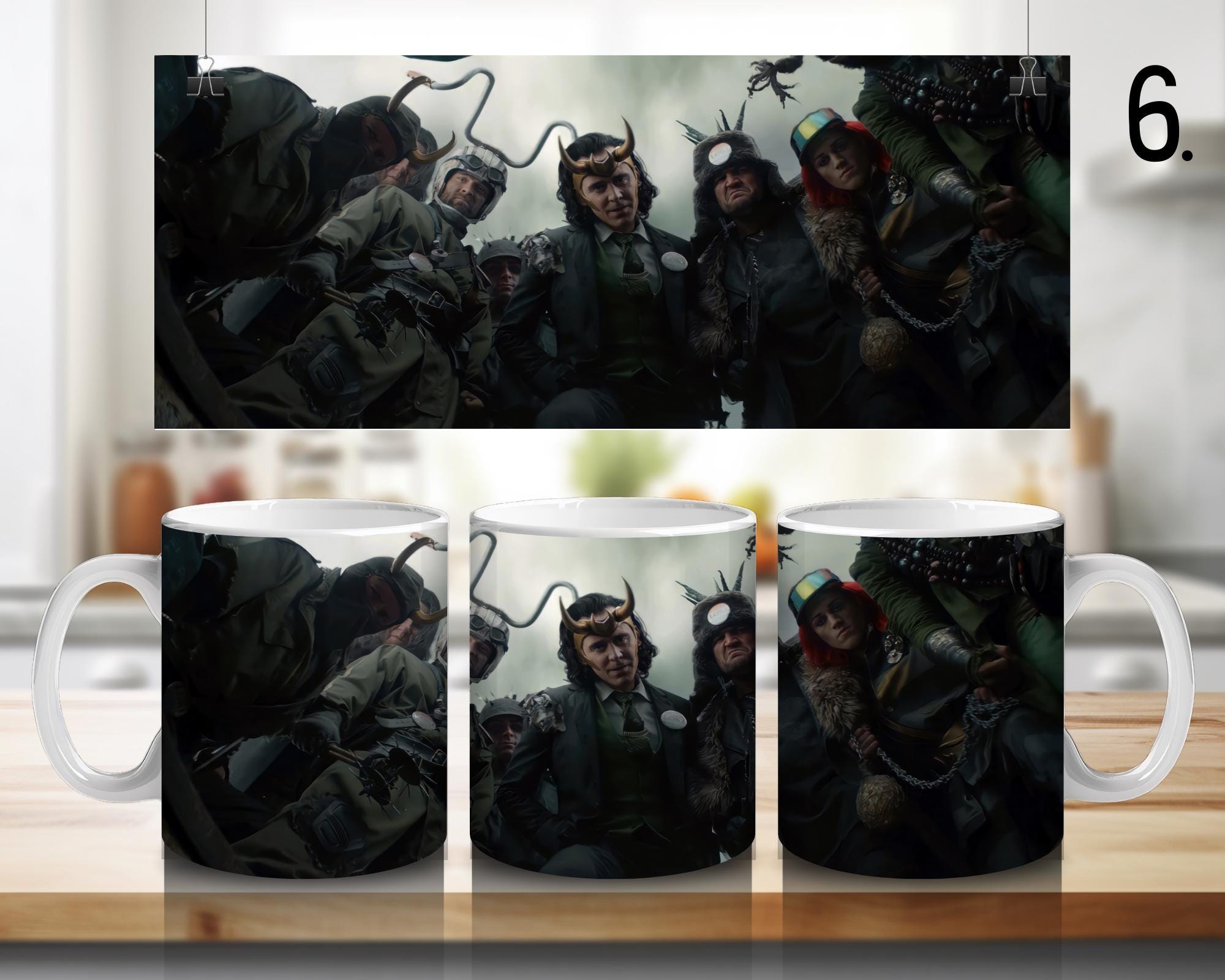 Loki, Marvel | 100% CERAMIC MUG, 11Oz = 330ml