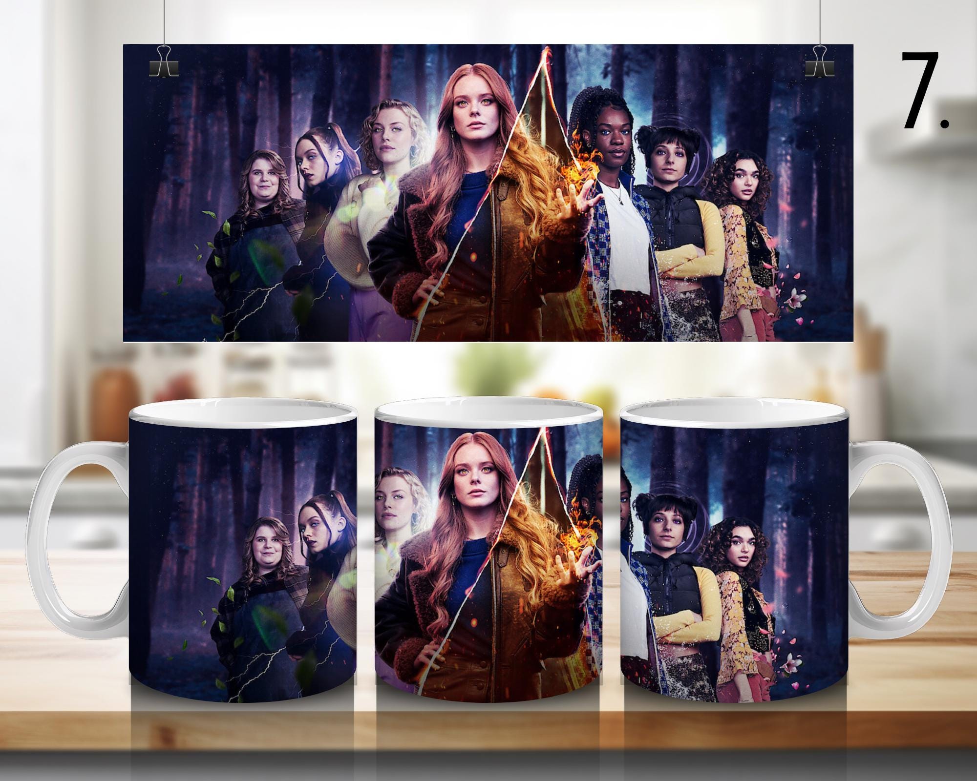 Fate: The Winx Saga, Bloom, Stella, Sky, Musa, Aisha, Riven, Beatrix, Terra, Dane  | 100% CERAMIC MUG, 11Oz = 330ml