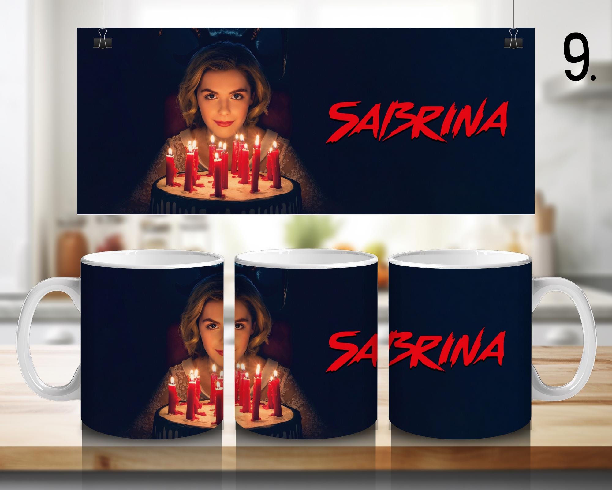 Chilling Adventures of Sabrina, Sabrina Spellman, Zelda Spellman, Hilda Spellman, Ambrose Spellman | 100% CERAMIC MUG, 11Oz = 330ml