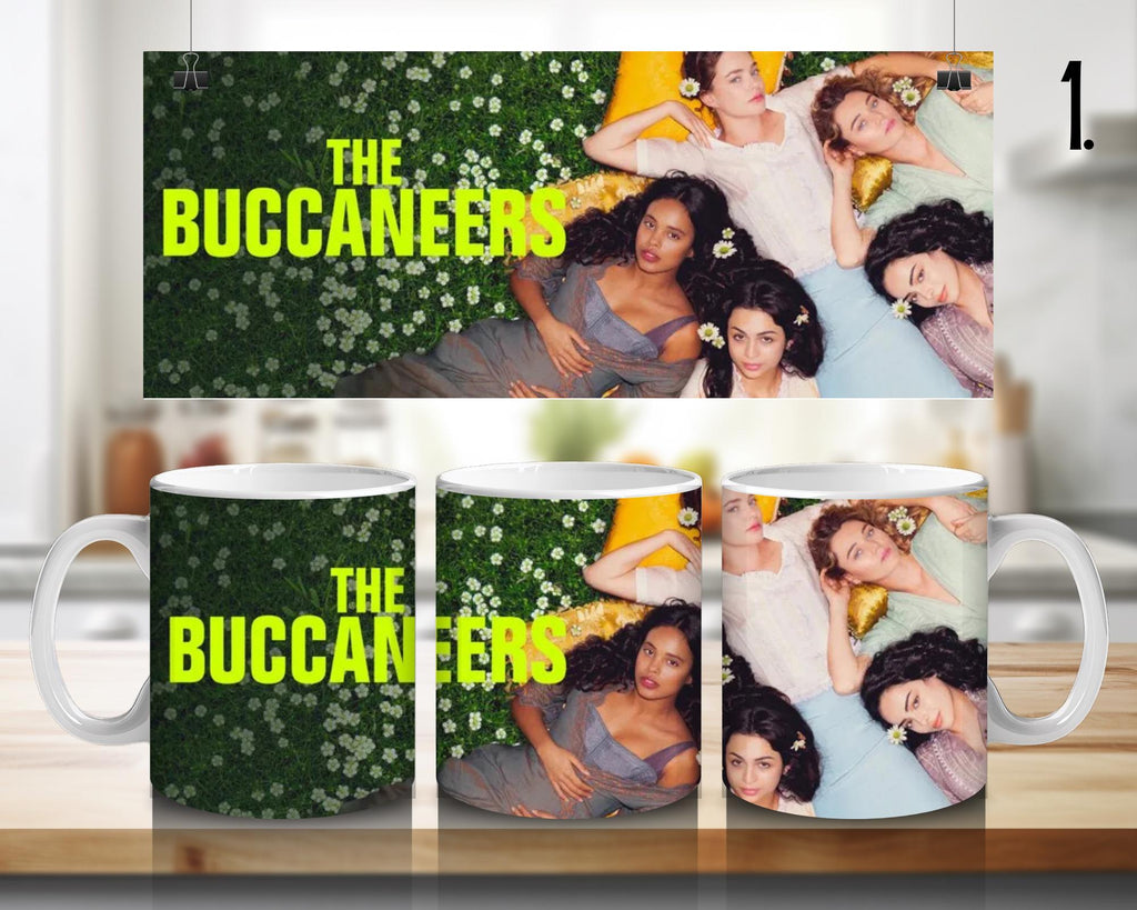 The Buccaneers, Nan St. George, Conchitta Closson, Guy Thwarte, Richard Marable, James Seadown, Theo | 100% CERAMIC MUG, 11Oz = 330ml