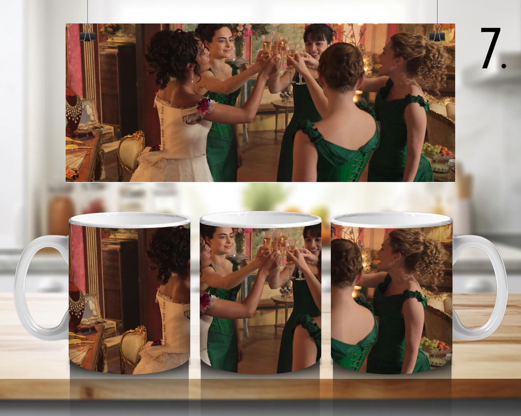 The Buccaneers, Nan St. George, Conchitta Closson, Guy Thwarte, Richard Marable, James Seadown, Theo | 100% CERAMIC MUG, 11Oz = 330ml