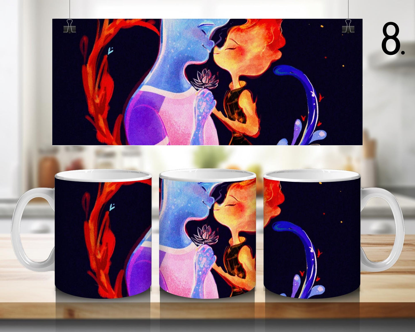 Between Us Elements Ceramic Mug / Elemental – Ember and Wade