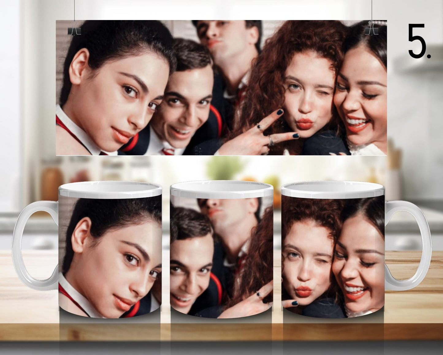 Ceramic mug Elite School / Elite - Netflix series