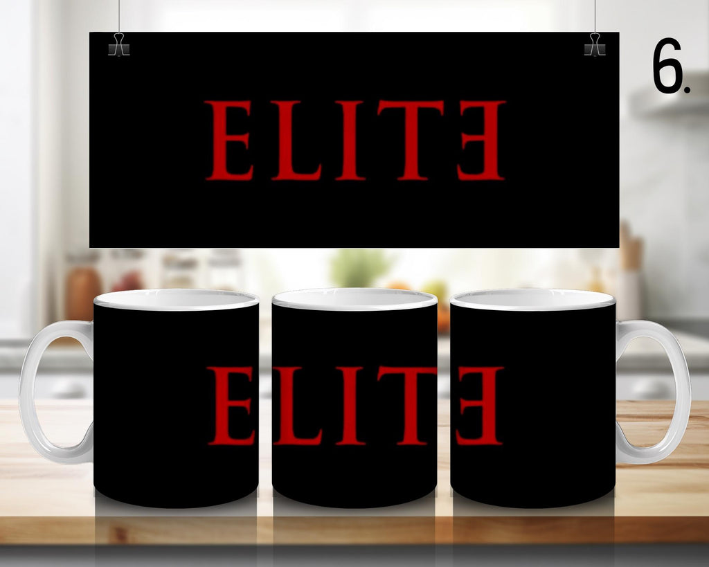 ELITE, Las Encinas, Samuel Garcia, Guzman, Ander, Nadia, Lucrecia, Omar, Patrick Blanco, netflixseries | 100% CERAMIC MUG, 11Oz = 330ml