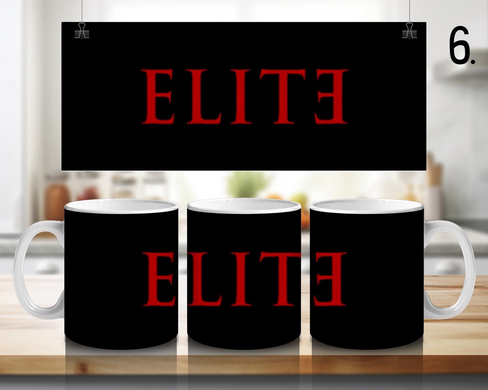 ELITE, Las Encinas, Samuel Garcia, Guzman, Ander, Nadia, Lucrecia, Omar, Patrick Blanco, netflixseries | 100% CERAMIC MUG, 11Oz = 330ml