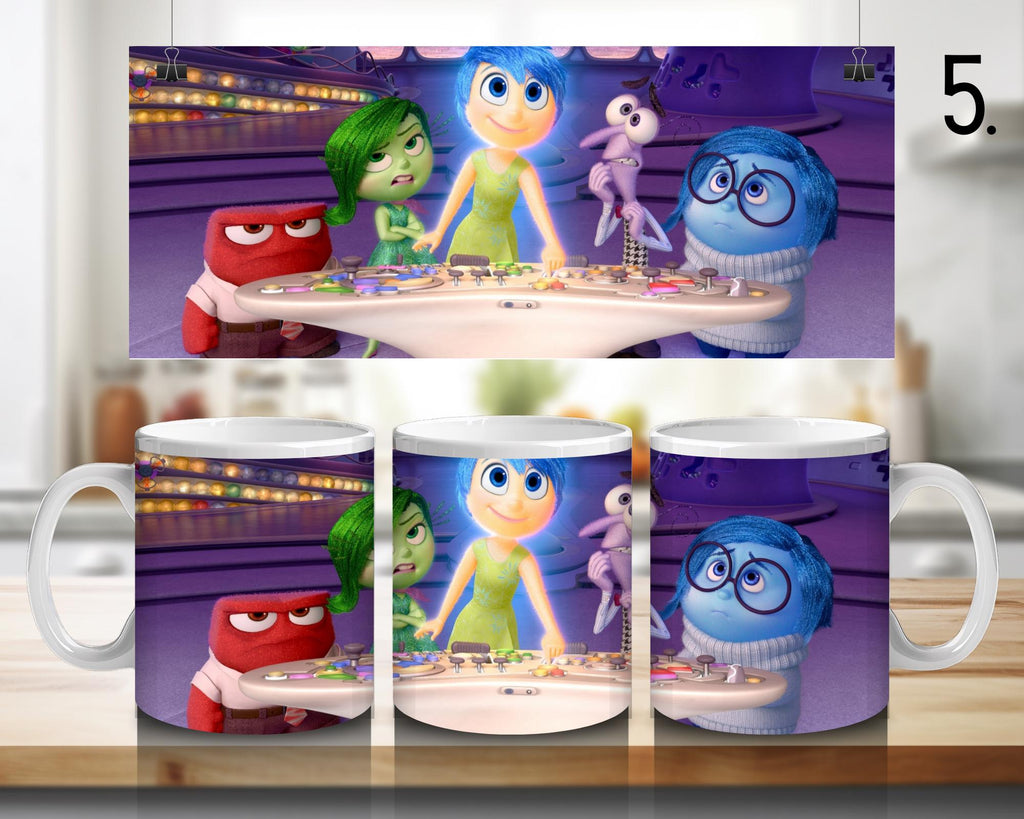 Inside Out, Disney Pack  | 100% CERAMIC MUG, 11Oz = 330ml