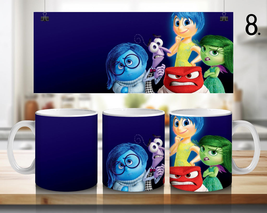 Inside Out, Disney Pack  | 100% CERAMIC MUG, 11Oz = 330ml