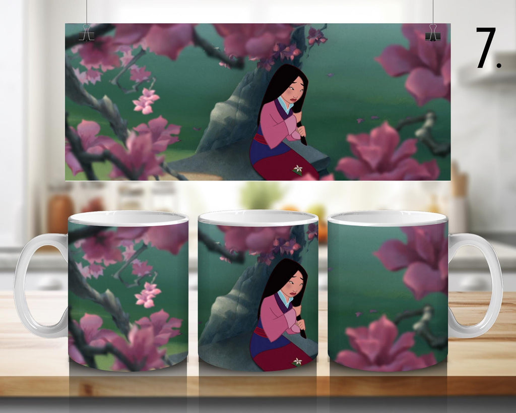 Mulan, Mushu, Li Shang, Disney Pack  | 100% CERAMIC MUG, 11Oz = 330ml