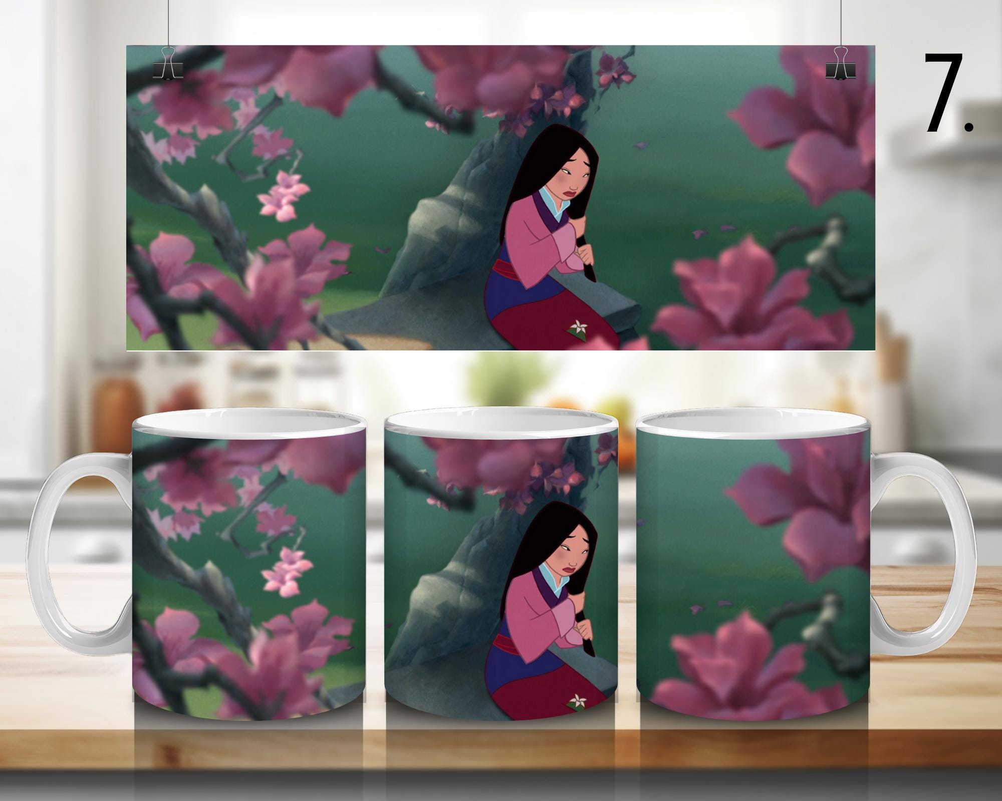 Mulan, Mushu, Li Shang, Disney Pack  | 100% CERAMIC MUG, 11Oz = 330ml